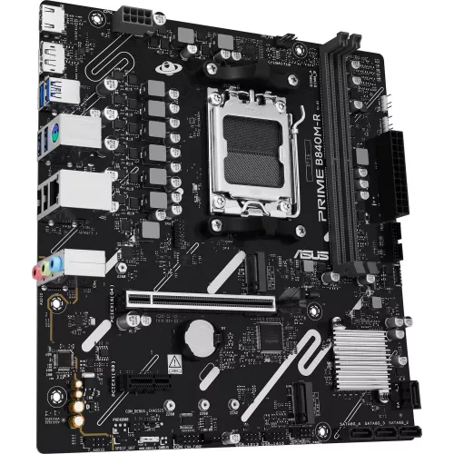 Материнская плата Asus PRIME B840M-R Socket AM5 AMD B840 2xDDR5 mATX AC`97 8ch(7.1) GbLAN RAID+HDMI+DP