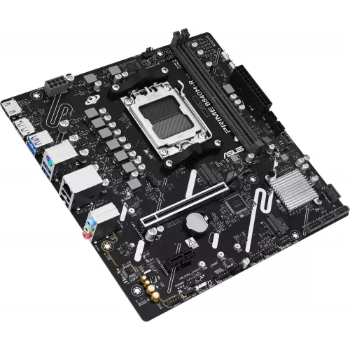 Материнская плата Asus PRIME B840M-R Socket AM5 AMD B840 2xDDR5 mATX AC`97 8ch(7.1) GbLAN RAID+HDMI+DP