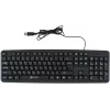 Клавиатура Оклик 130M черный USB (337077) кабель 1.6м