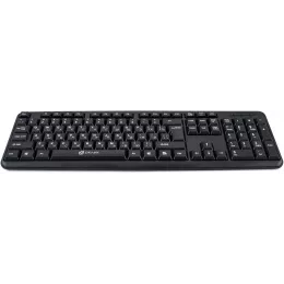 Клавиатура Оклик 130M черный USB (337077) кабель 1.6м