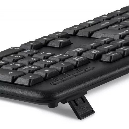 Клавиатура Оклик 130M черный USB (337077) кабель 1.6м