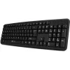 Клавиатура Оклик 130M черный USB (337077) кабель 1.6м