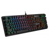 Клавиатура A4Tech B820R механическая черный USB for gamer LED (B820R BLACK (BLUE SWITCH)) кабель 1.8м