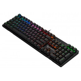 Клавиатура A4Tech B820R механическая черный USB for gamer LED (B820R BLACK (BLUE SWITCH)) кабель 1.8м