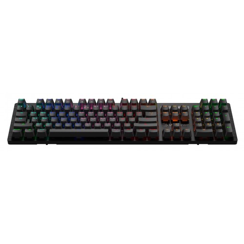 Клавиатура A4Tech B820R механическая черный USB for gamer LED (B820R BLACK (BLUE SWITCH)) кабель 1.8м