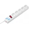 Сетевой фильтр Powercube SPG-B-10-WHITE 3м (5 розеток) белый (коробка)