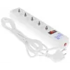 Сетевой фильтр Powercube SPG-B-10-WHITE 3м (5 розеток) белый (коробка)