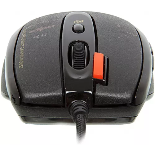 Мышь A4Tech V-Track F5 черный/рисунок оптическая 3000dpi USB 6but