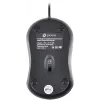 Мышь Оклик 115S черный оптическая 1200dpi USB для ноутбука 3but (711636)