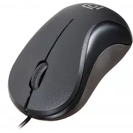 Мышь Оклик 115S черный оптическая 1200dpi USB для ноутбука 3but (711636)