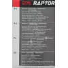 Источник бесперебойного питания Powercom Raptor RPT-800A EURO 480Вт 800ВА черный