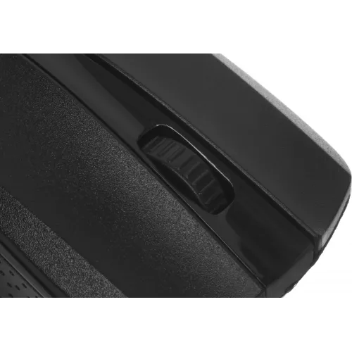 Мышь Оклик 485MW черный оптическая 1600dpi беспров. USB для ноутбука 3but (997819)