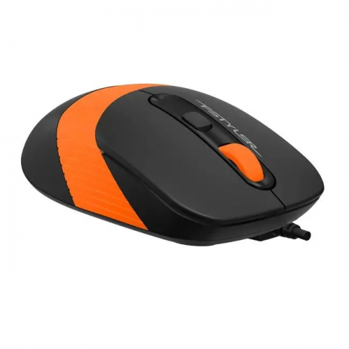 Клавиатура + мышь A4Tech Fstyler F1010 клав:черный/оранжевый мышь:черный/оранжевый USB Multimedia (F1010 ORANGE)