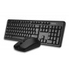 Клавиатура + мышь A4Tech 3330N клав:черный мышь:черный USB беспроводная Multimedia