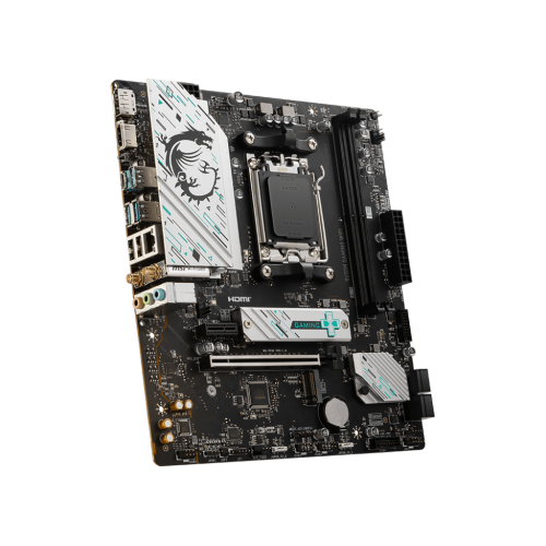 Материнская плата MSI B650M GAMING WIFI AM5: mATX, 2xDDR5, 7.1 звук, HDMI и DP