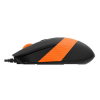 Клавиатура + мышь A4Tech Fstyler F1010 клав:черный/оранжевый мышь:черный/оранжевый USB Multimedia (F1010 ORANGE)