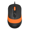 Клавиатура + мышь A4Tech Fstyler F1010 клав:черный/оранжевый мышь:черный/оранжевый USB Multimedia (F1010 ORANGE)