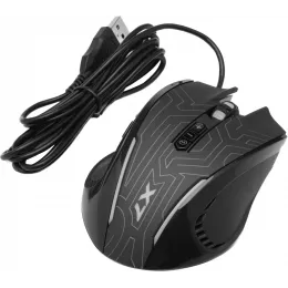 Мышь A4Tech X87 черный оптическая 2400dpi USB 8but (X87 (MAZE))