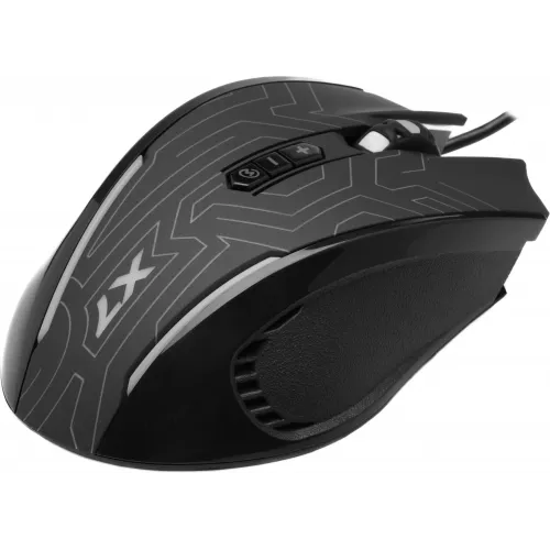 Мышь A4Tech X87 черный оптическая 2400dpi USB 8but (X87 (MAZE))