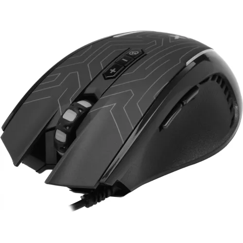 Мышь A4Tech X87 черный оптическая 2400dpi USB 8but (X87 (MAZE))