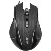 Мышь A4Tech X87 черный оптическая 2400dpi USB 8but (X87 (MAZE))