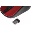 Мышь Оклик 675MW черный/красный оптическая 1200dpi беспров. USB для ноутбука 3but (1025919)