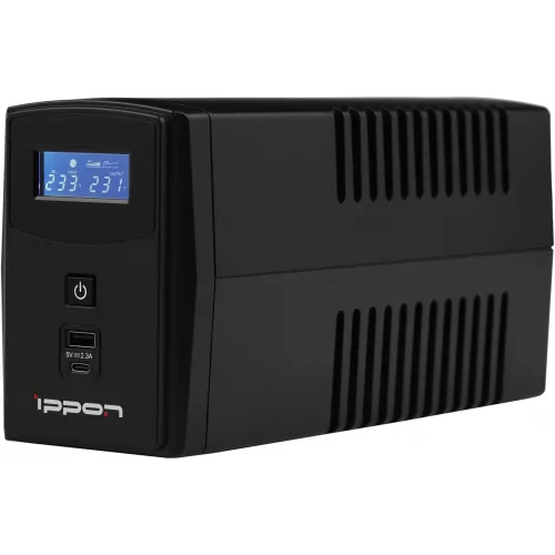Источник бесперебойного питания Ippon Back Power Pro II 500 300Вт 500ВА черный