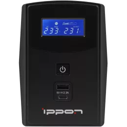 Источник бесперебойного питания Ippon Back Power Pro II 500 300Вт 500ВА черный