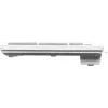 Клавиатура Оклик 550ML белый USB slim Multimedia LED (1061618) кабель 1.5м