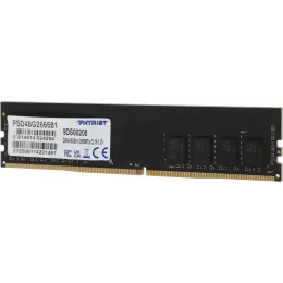 Память DDR4 8Gb 2666MHz Patriot PSD48G266681 Signature RTL PC4-21300 CL19 DIMM 288-pin 1.2В single rank Ret