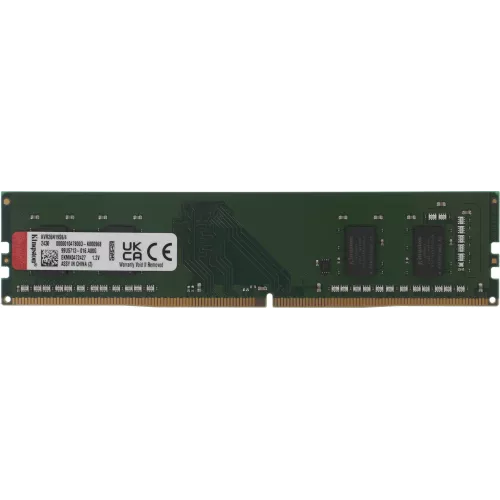 Память DDR4 4Gb 2666MHz Kingston KVR26N19S6/4 VALUERAM RTL PC4-21300 CL19 DIMM 288-pin 1.2В single rank Ret
