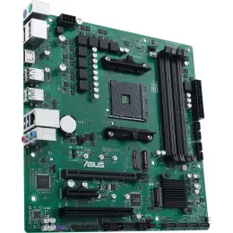 Материнская плата Asus PRO B550M-C/CSM Soc-AM4 AMD B550 4xDDR4 mATX AC`97 8ch(7.1) GbLAN RAID+HDMI+DP