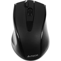Мышь A4Tech V-Track G9-500FS черный оптическая 1200dpi silent беспров. USB 4but