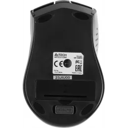 Мышь A4Tech V-Track G9-500FS черный оптическая 1200dpi silent беспров. USB 4but