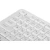 Клавиатура + мышь A4Tech Fstyler F1010 клав:белый/серый мышь:белый/серый USB Multimedia (F1010 WHITE)