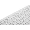 Клавиатура + мышь A4Tech Fstyler F1010 клав:белый/серый мышь:белый/серый USB Multimedia (F1010 WHITE)