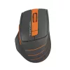 Мышь A4Tech Fstyler FG30 серый/оранжевый оптическая 2000dpi беспров. USB 6but (FG30 ORANGE)