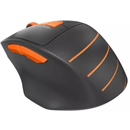 Мышь A4Tech Fstyler FG30 серый/оранжевый оптическая 2000dpi беспров. USB 6but (FG30 ORANGE)
