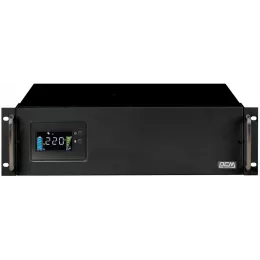Источник бесперебойного питания Powercom King Pro RM KIN-3000AP LCD 2400Вт 3000ВА черный
