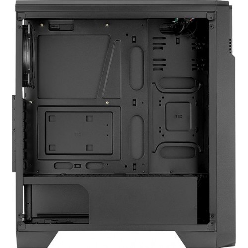 Корпус Aerocool Ore Saturn FRGB-G-BK-v1 черный без БП ATX 3x120mm 2xUSB2.0 1xUSB3.0 audio CardReader bott PSU