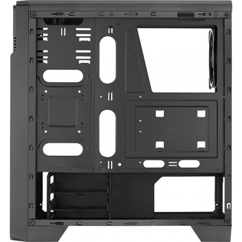 Корпус Aerocool Ore Saturn FRGB-G-BK-v1 черный без БП ATX 3x120mm 2xUSB2.0 1xUSB3.0 audio CardReader bott PSU