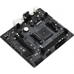 Материнская плата Asrock A520M-HDV Soc-AM4 AMD A520 2xDDR4 mATX AC`97 8ch(7.1) GbLAN RAID+VGA+DVI+HDMI