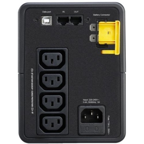 Источник бесперебойного питания APC Back-UPS BX750MI 410Вт 750ВА черный
