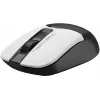 Мышь A4Tech Fstyler FG12S Panda белый/черный оптическая 1200dpi silent беспров. USB 3but