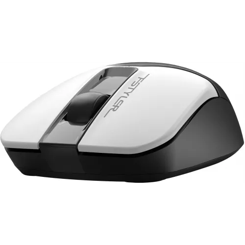 Мышь A4Tech Fstyler FG12S Panda белый/черный оптическая 1200dpi silent беспров. USB 3but