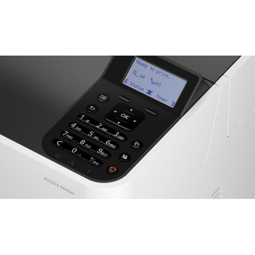 Принтер лазерный Kyocera P4140dn (1102Y43NL0/1102Y43NL1) A3 Duplex Net белый