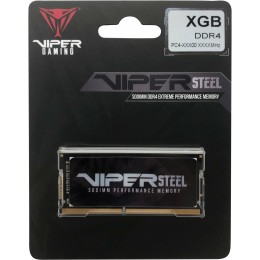 Память DDR4 32GB 2400MHz Patriot PVS432G240C5S Viper Steel RTL PC4-19200 CL15 SO-DIMM 260-pin 1.2В Ret