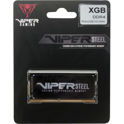 Память DDR4 32GB 2400MHz Patriot PVS432G240C5S Viper Steel RTL PC4-19200 CL15 SO-DIMM 260-pin 1.2В Ret