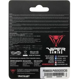 Память DDR4 32GB 2400MHz Patriot PVS432G240C5S Viper Steel RTL PC4-19200 CL15 SO-DIMM 260-pin 1.2В Ret