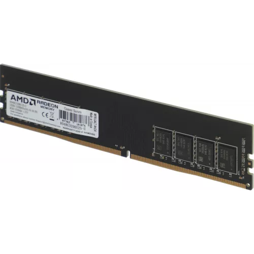 Память DDR4 8Gb 3200MHz AMD R948G3206U2S-U Radeon R9 Gamer Series RTL Gaming PC4-25600 CL16 DIMM 288-pin 1.35В Ret